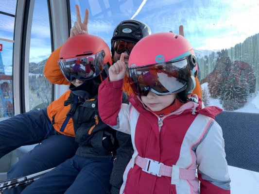 Фотосессия на подъёмнике :)