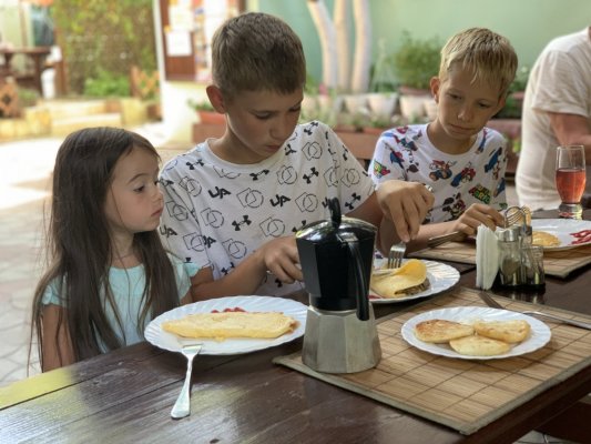 Очень вкусный обед в кафе Водограй Затока
