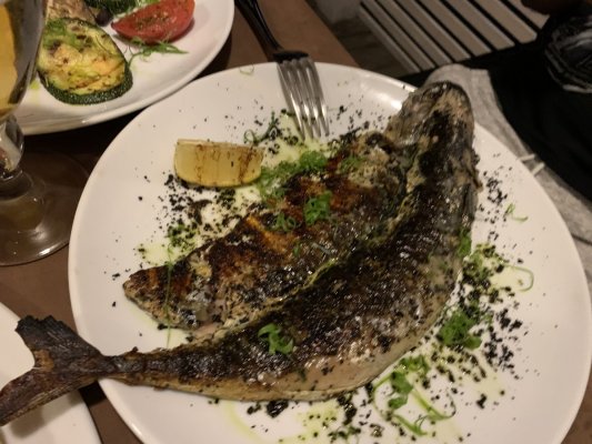 Скумбрия на гриле