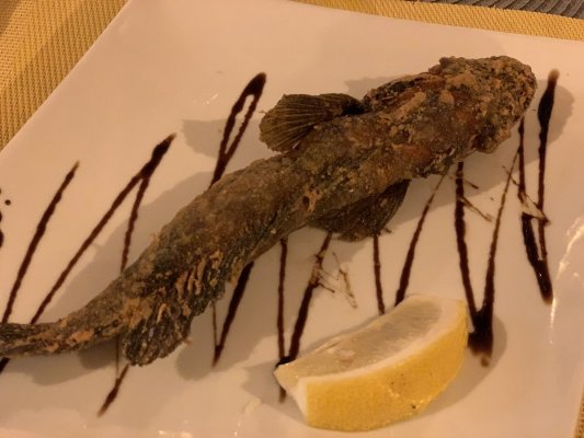 Жареные бычки