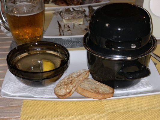 Мидии в сливочном соусе