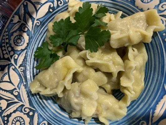 Вареники с мясом