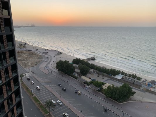 Вид из номера отеля Wyndham Garden