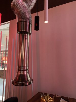 Вытяжка для настольного гриля